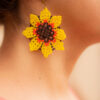 Aretes Girasol | Mostacilla