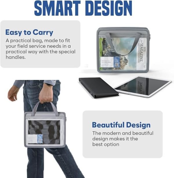 Soporte para revistas y tratados JW | Organizador ministerial OLDECORY