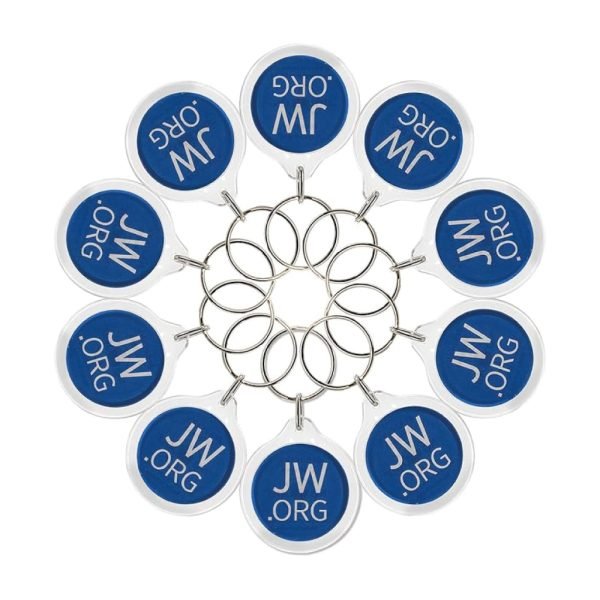 Llavero de doble cara sin sangre, paquete de 20 piezas