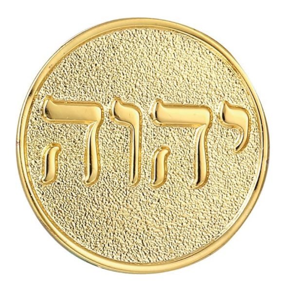 Pin de solapa redondo oro testigo de Jehová trajes para mujeres u hombres