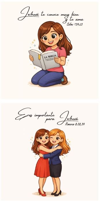 imagen 1 Tarjeta de Ánimo con Texto Bíblico Inspirador | Regalo Teocrático