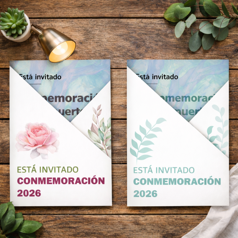 sobre para la Invitación a la conmemoración 2026