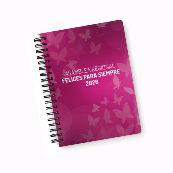 5 Cuaderno para Asamblea Regional 2026 | Diseño Exclusivo