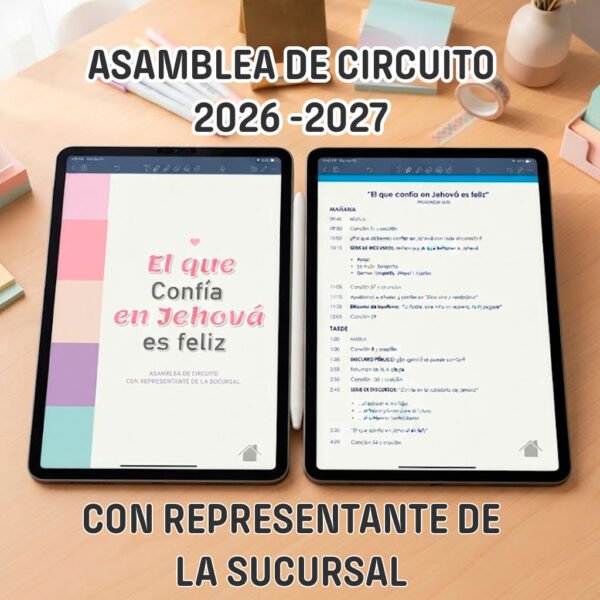 Agenda Digital JW 20262027 | Asamblea de Circuito